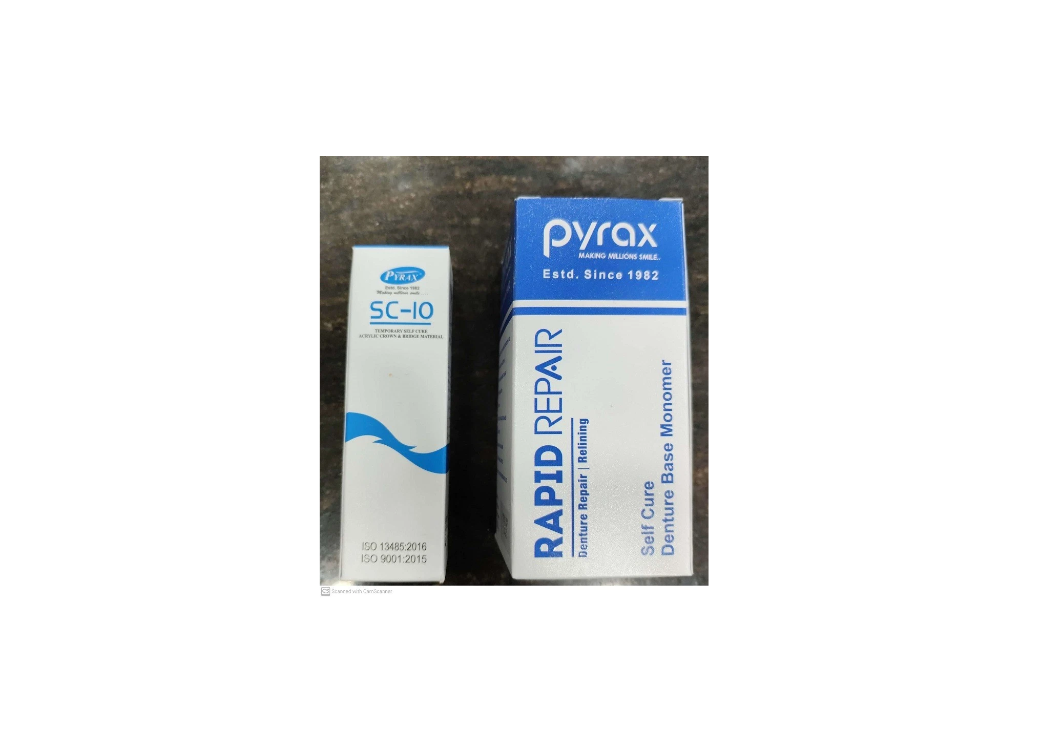 Dental SC 10 Self Cure Temporary Acrylic Crown & Bridge Material Set